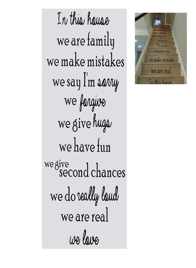 Futaba Plastic Wall Sticker, 30 x 60 cm, Black - Image 3